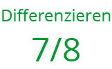 differenzieren